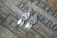 Load image into Gallery viewer, Sterling Silver Fringe Earrings #2
