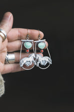 Load image into Gallery viewer, Red Mare Earrings
