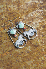 Load image into Gallery viewer, Red Mare Earrings
