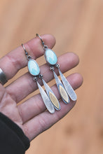 Load image into Gallery viewer, Kingman Turquoise Fringe Earrings

