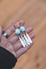 Load image into Gallery viewer, Kingman Turquoise Fringe Earrings | Pair 2
