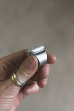 Load image into Gallery viewer, White Buffalo Brick House Ring | Size 5.5
