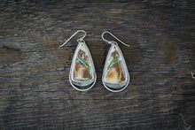 Load image into Gallery viewer, River Canyon Earrings No. 1 / Royston Ribbon / Sterling Silver
