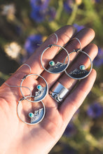 Load image into Gallery viewer, Blue Moon Rising Earrings | Pair 1
