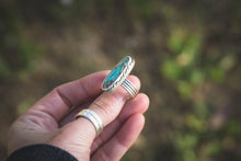 Load image into Gallery viewer, Whitewater Ring No 2 / Royston Ribbon / Sterling Silver / Fits Size 8
