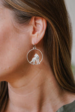 Load image into Gallery viewer, Critter Hoops | Sterling Silver + Brass

