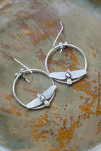Load image into Gallery viewer, Critter Hoops | Sterling Silver + Brass
