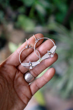 Load image into Gallery viewer, Critter Hoops | Sterling Silver + Brass

