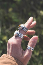 Load image into Gallery viewer, Tiffany Stone Wide Band Ring | Size 6
