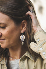 Load image into Gallery viewer, Sunflower Skies Earrings
