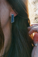 Load image into Gallery viewer, Lapis Bar Studs
