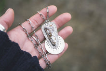 Load image into Gallery viewer, Wild Horse Magnesite + Sterling Silver Pendant
