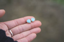 Load image into Gallery viewer, Blue Kingman Turquoise Studs #1
