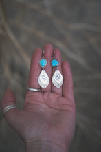 Load image into Gallery viewer, Sounds of Spring Earrings #2 | Turquoise + Sterling Silver
