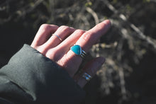 Load image into Gallery viewer, Turquoise triple band ring #2 | Size 7.75
