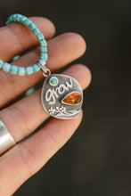 Load image into Gallery viewer, Grow Necklace with Turquoise Beads
