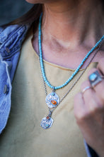 Load image into Gallery viewer, Bingen Necklace with Turquoise Beads
