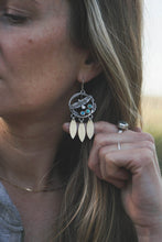 Load image into Gallery viewer, Red Tail Hawk Earrings
