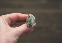 Load image into Gallery viewer, Royston Ribbon Turquoise Statement Ring / Size 8
