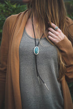 Load image into Gallery viewer, Shattuckite + Sterling Silver Bolo Tie
